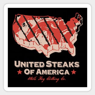 United Steaks of America Magnet